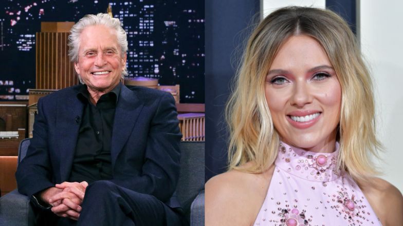 Michael Douglas zbadał swoje DNA i odkrył... pokrewieństwo ze Scarlett Johansson: "To niesamowite!" (WIDEO)