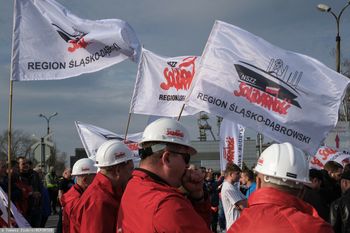 Protest w PG Silesia. Minister przyspiesza spotkanie z górnikami