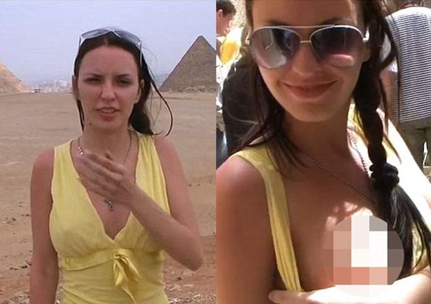Rząd Egiptu ściga... aktorkę porno! Nagrała film przy piramidach!