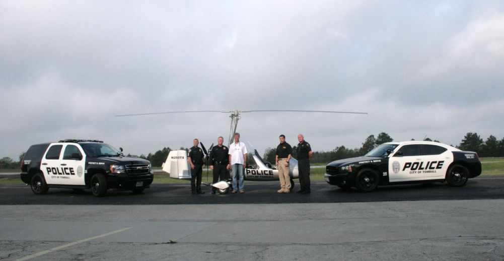 Amerykańska policja ma pierwszy latający radiowóz
