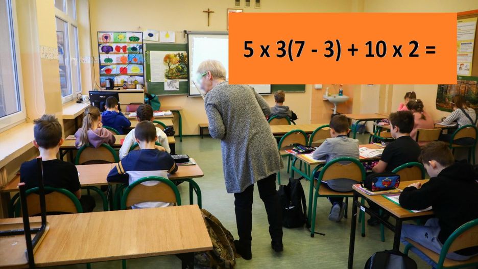 To równanie może sprawić problem dzieciom, a nawet dorosłym