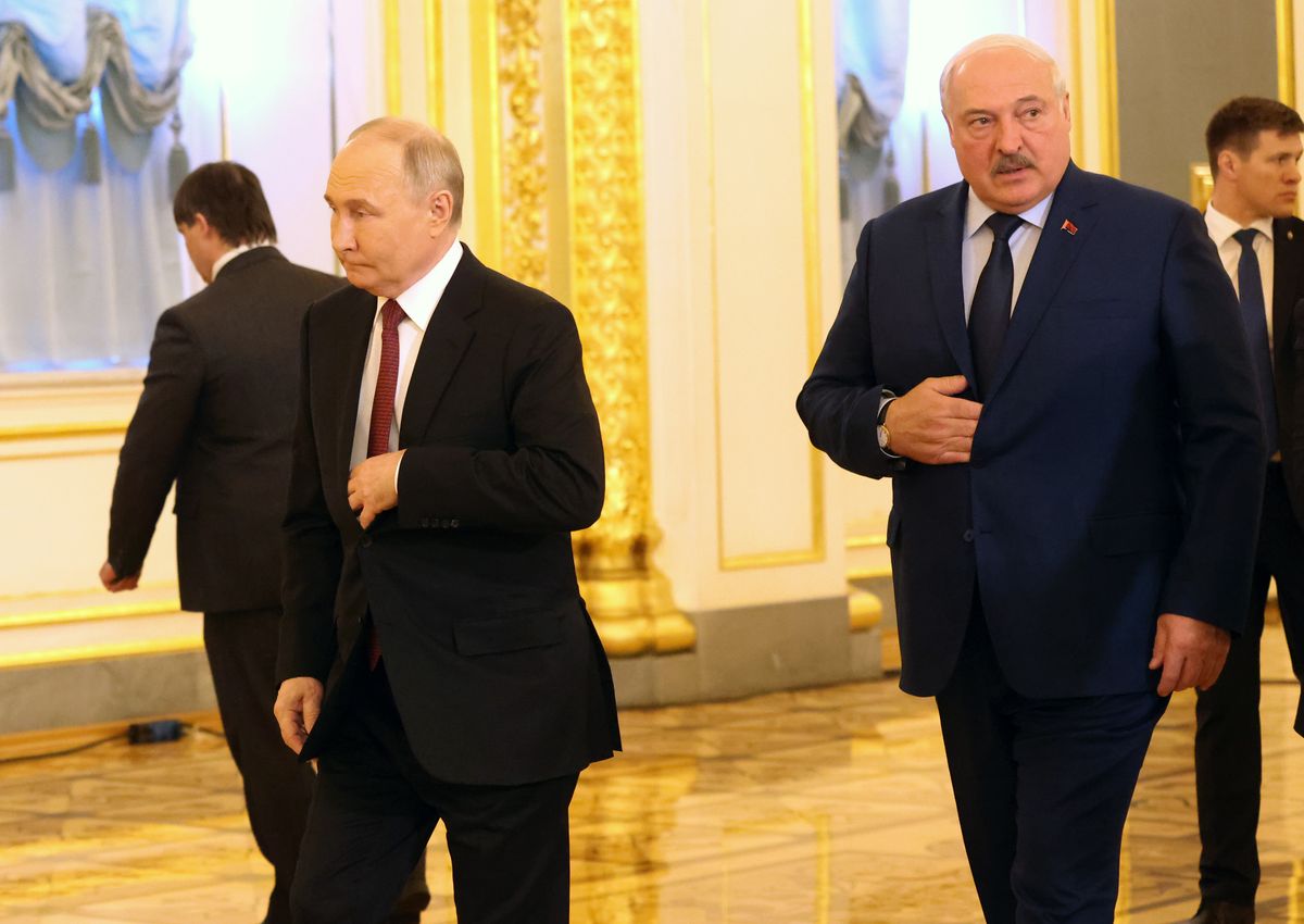 Dyktatorzy Rosji i Białorusi spotkają się w Mińsku