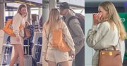 Żona Bartosza Kurka ciągnie za sobą walizkę wartą 5500 zł. Poradziła też sobie z dźwiganiem torebki za ponad 100 TYSIĘCY ZŁOTYCH (ZDJĘCIA)