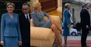 Agata Duda na spotkaniu z pierwszą parą Bułgarii. Do twarzy jej w morskim zestawie?