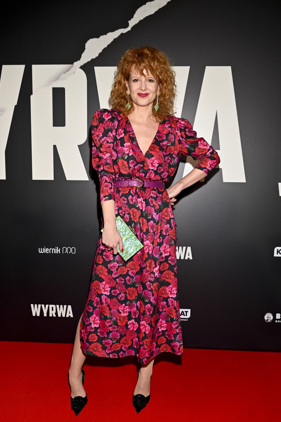 Karolina Gruszka pokazała się na premierze "Wyrwy"