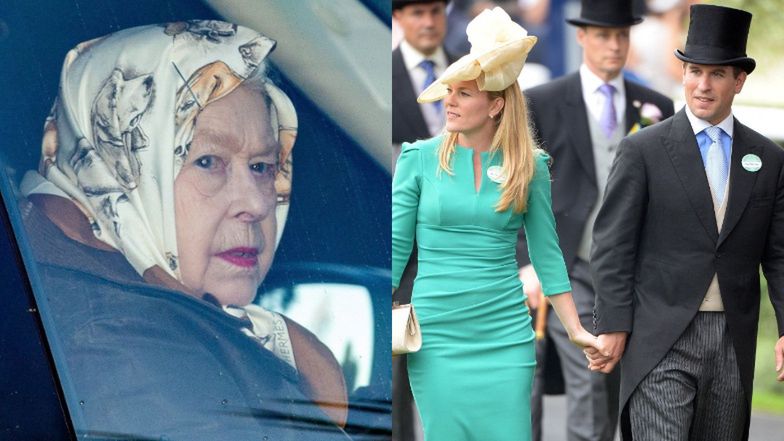 Królowa Elżbieta II, Peter Phillips, Autumn Phillips