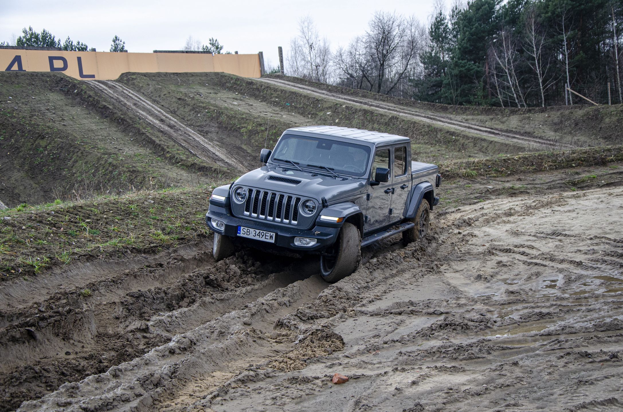 Jeep Gladiator na Poligonie4x4