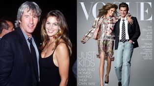 Córka Cindy Crawford i syn Richarda Gere'a pozują na okładce "Vogue'a" i... JEST AFERA! "Nie podążają własną drogą, są po prostu NEPO BABIES"