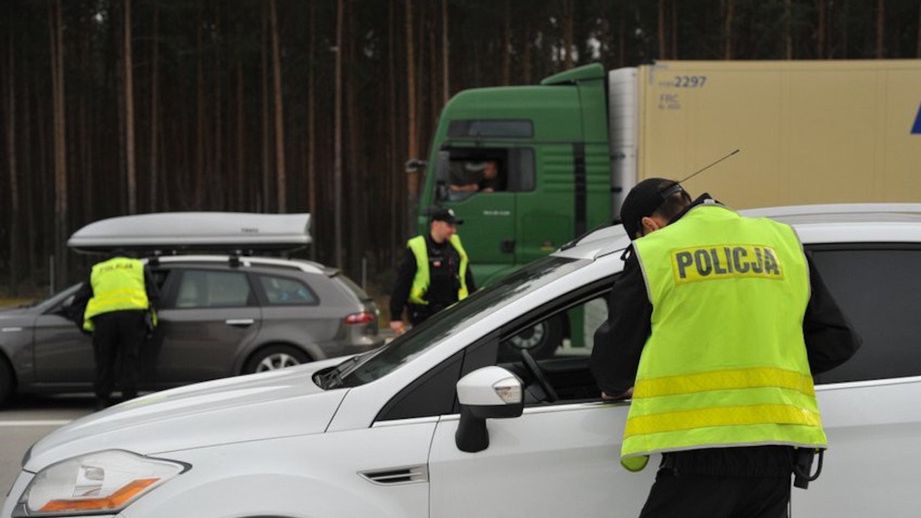 Akcja policji na autostradzie
