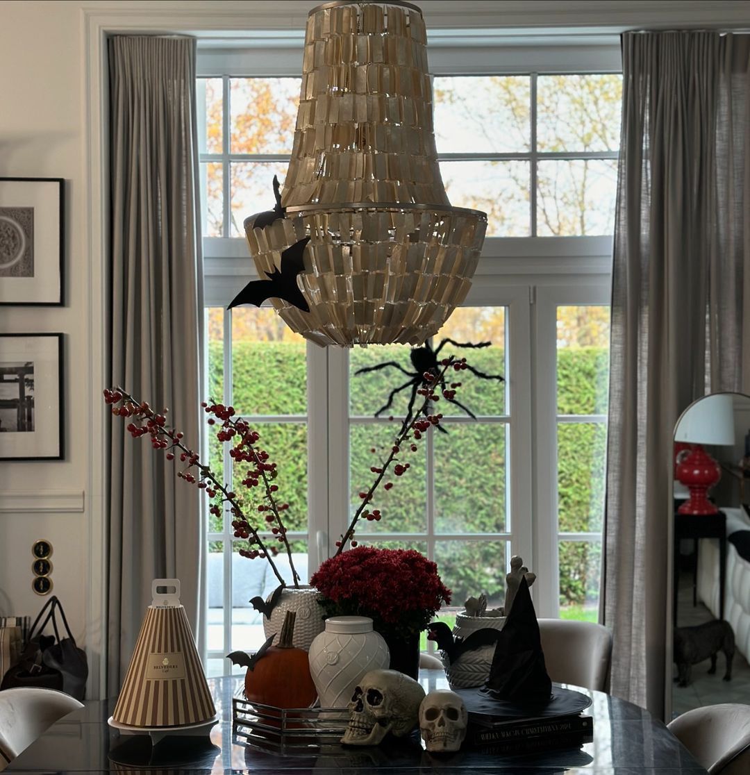 Małgorzata Rozenek udekorowała dom na Halloween