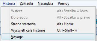 Voyage - fantastyczny sposób prezentacji historii w Firefox! 3