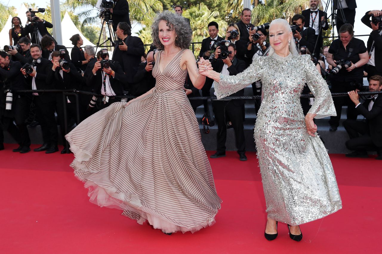 Helen Mirren na Festiwalu Filmowym w Cannes 