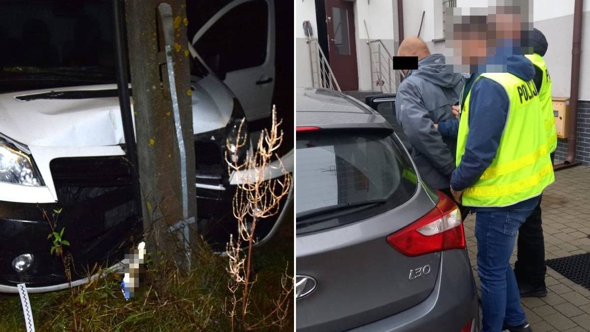 Pościg za 31-latkiem zakończony na słupie. Mężczyzna odpowie za zgwałcenie młodej kobiety