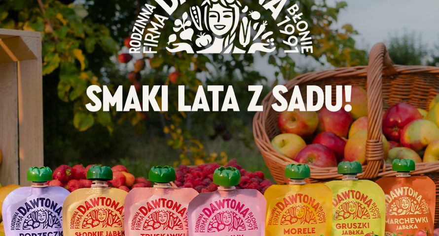 Dawtona promuje naturalne musy owocowe