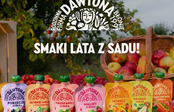 Dawtona promuje naturalne musy owocowe