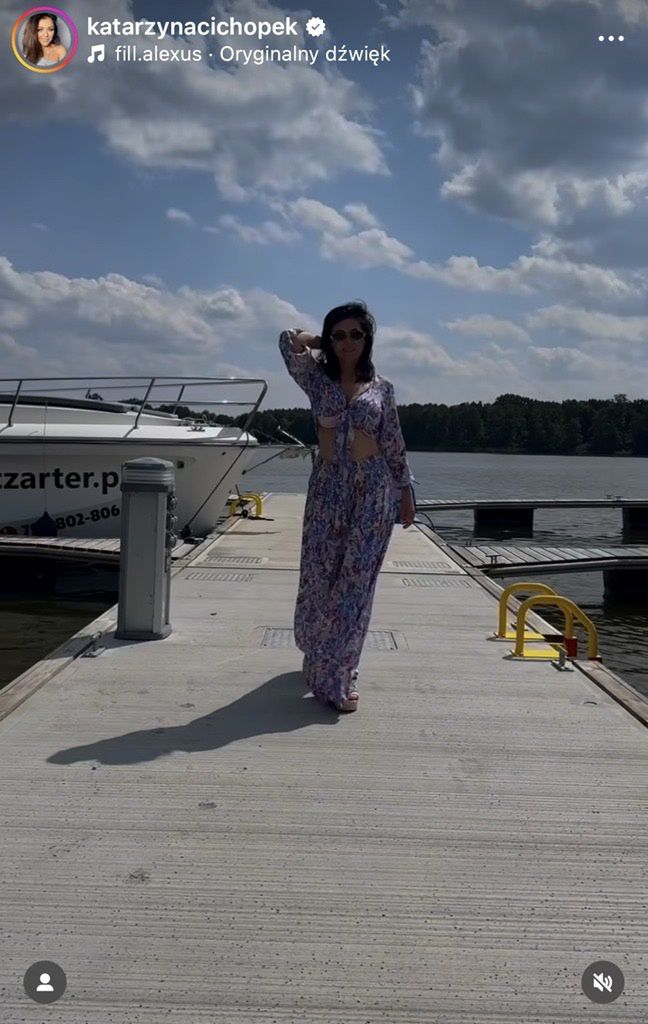 Katarzyna Cichopek w najmodniejszych spodniach sezonu 