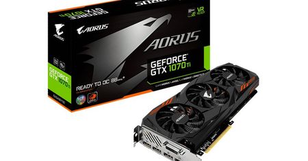 Gigabyte GeForce GTX 1070 Ti w topowej wersji Aorus 8G - producent deklaruje możliwość OC