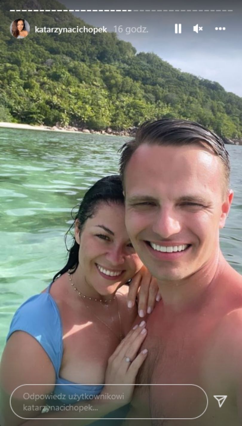 Katarzyna Cichopek relacjonuje wakacje na Seszelach