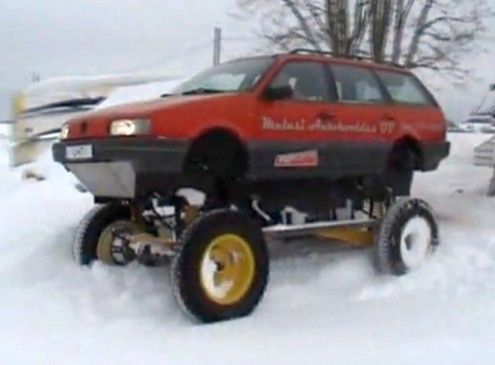 Made in Estonia: VW Passat Mk3 w wersji 4x4