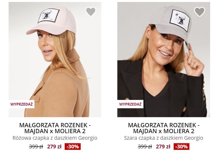 Czapki Rozenek już trafiły na wyprzedaż