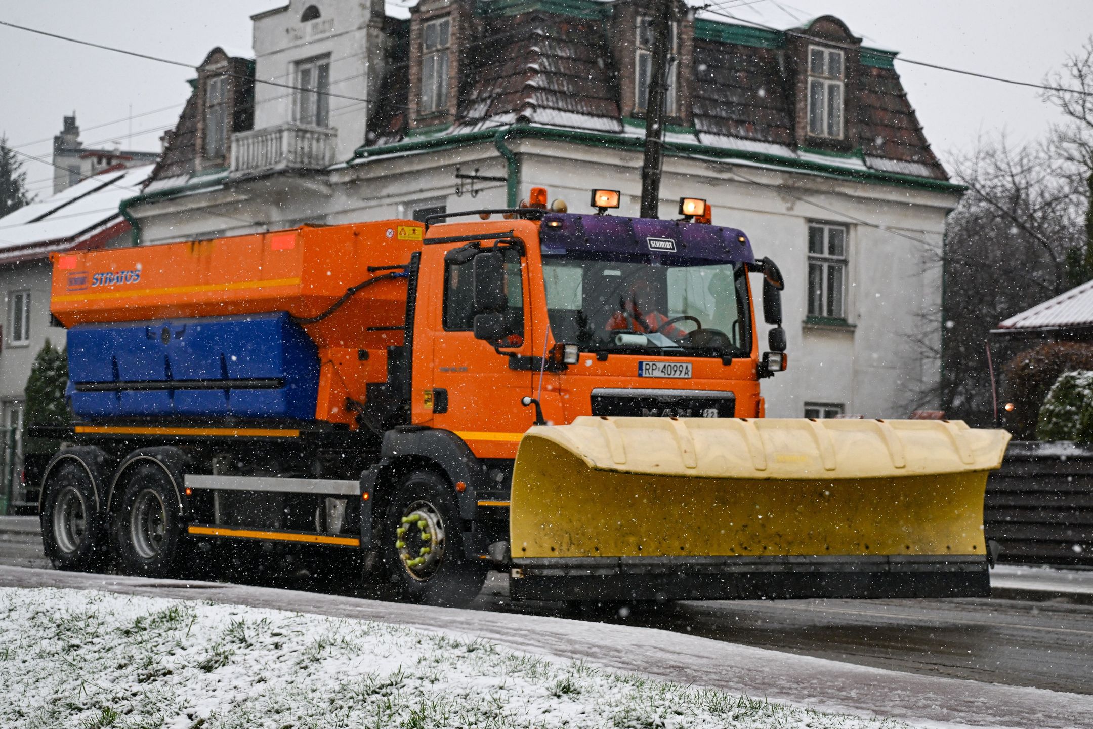 Atak zimy na południu kraju