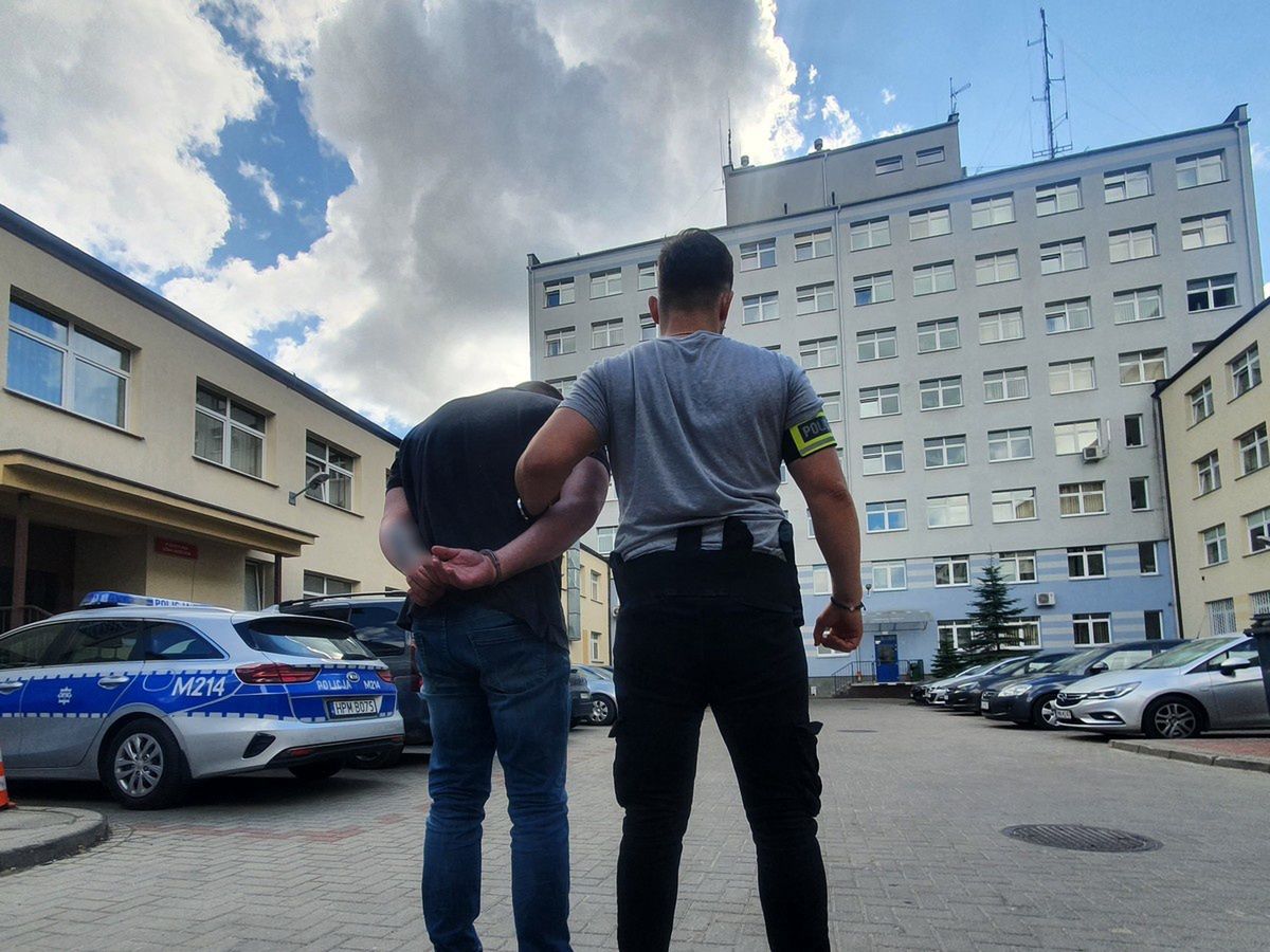 Złodziej złapany na gorącym uczynku. Odebrał seniorce 45 tysięcy złotych