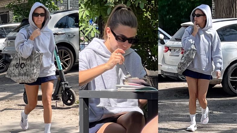 Julia Wieniawa w naturalnym wydaniu na mieście