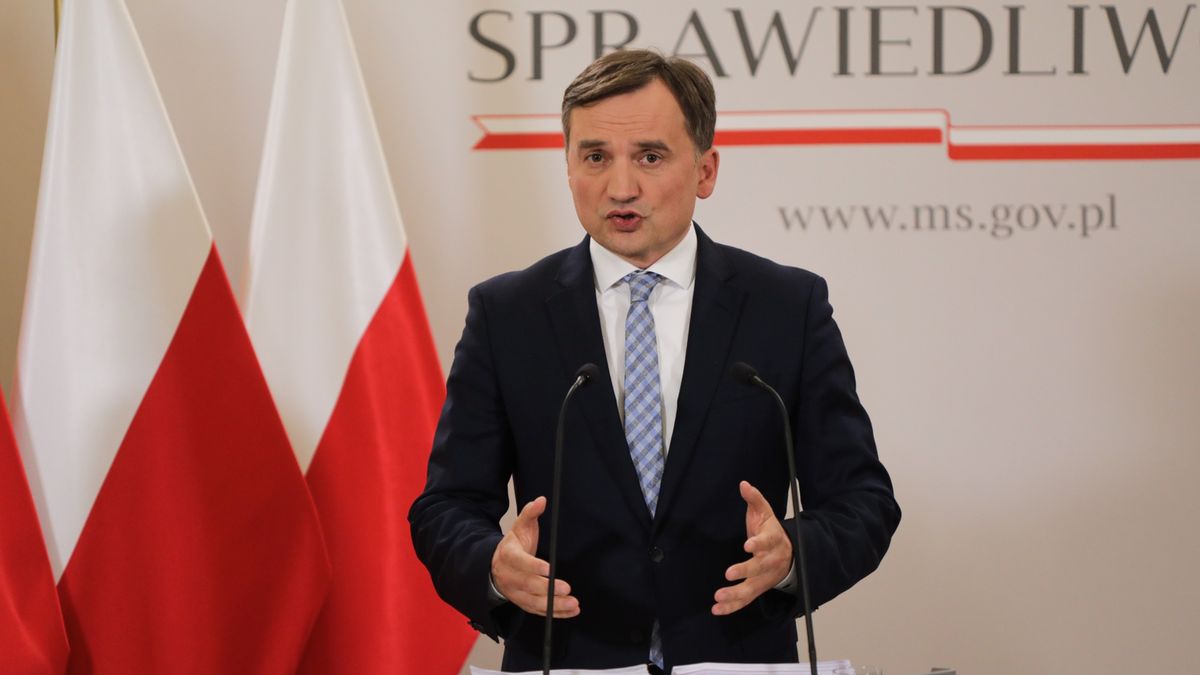 Minister sprawiedliwości Zbigniew Ziobro