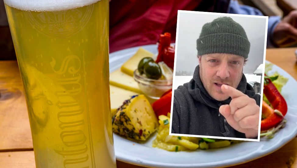 Tyle zapłacił za piwo i słaby obiad w Alpach. "Oszukiwanie ludzi"