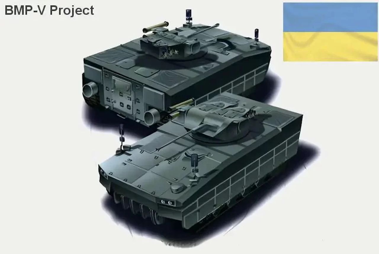 Wizualizacja pojazdu BMP-W