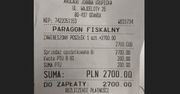 Paragon z Gdańska. Właścicieli restauracji zatkało. Tyle wydał jedne z klientów