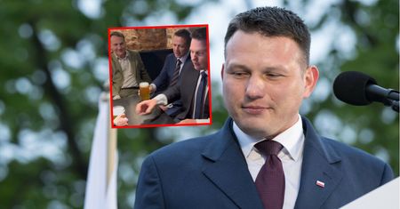 Piwo z Trzaskowskim. Mentzen opublikował oświadczenie