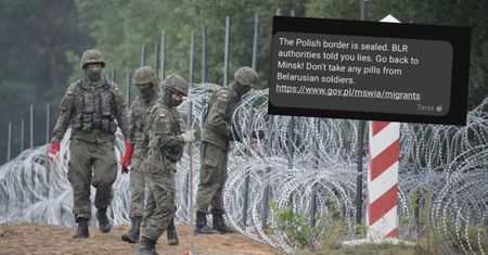 Kolejne SMS-y do migrantów. Media: Otrzymali je także Polacy