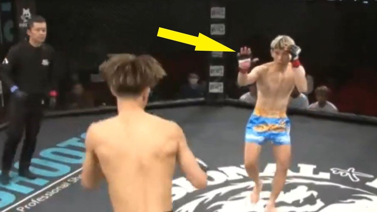 Na zdjęciu: walka Takaya Suzuki vs Yuichi Miyagi 