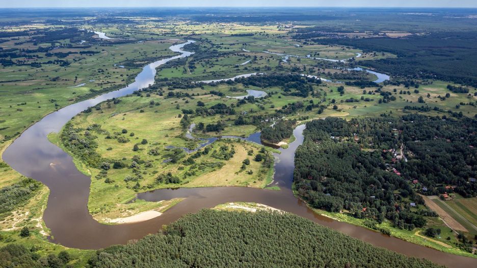 Mazowsze z lotu ptaka