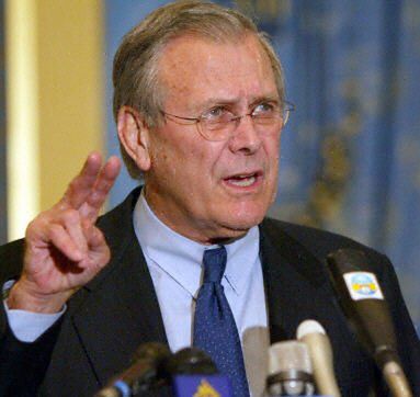 Rumsfeld w Iraku