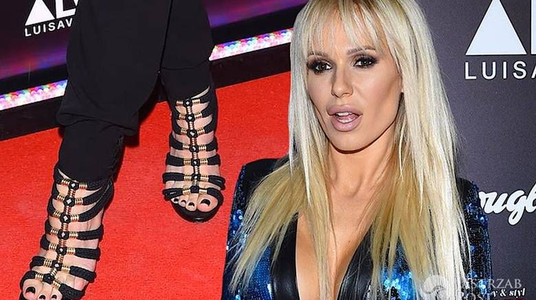 Doda i Zosia Ślotała w botkach Balmain dla H&M