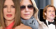 Przyjaźń Jennifer Aniston i Sandry Bullock wisi na włosku. Wszystko przez Brada Pitta