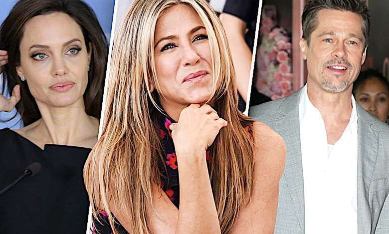 Angelina Jolie, Jennifer Aniston, Brad Pitt powrót