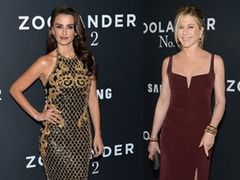 Penelope Cruz i Jennifer Aniston na premierze "Zoolander 2"