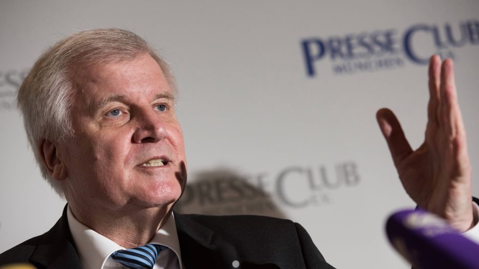 Szef MSW Horst Seehofer