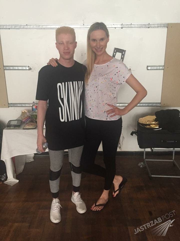 Angel Oliferuk w kampanii t-shirtów Shauna Rossa
