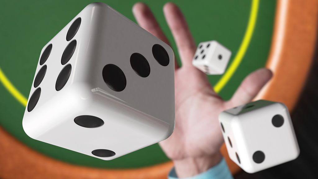 Rachunek prawdopodobieństwa zajmuje się badaniem zjawisk losowych, takich jak m.in. rzut kostką