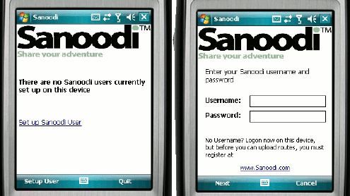 Biegacz z telefonem 1