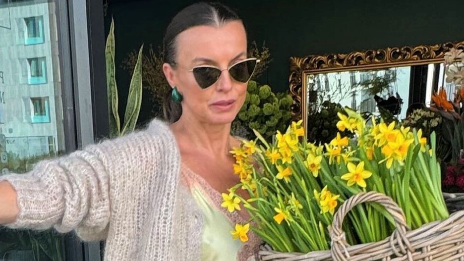 Katarzyna Sokołowska w wiosennej stylizacji
