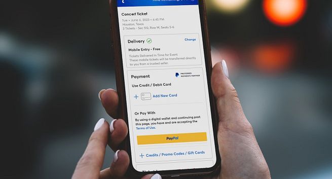 PayPal staje się preferowanym partnerem płatności Ticketmaster