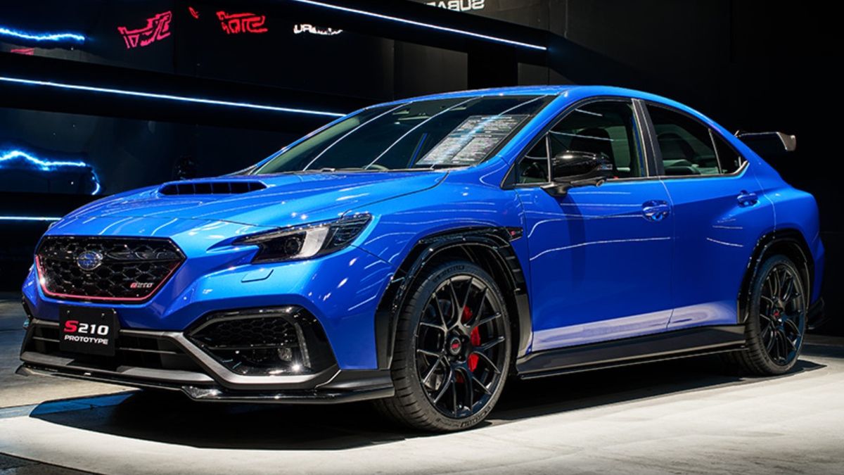 Prototypowe, nowe Subaru WRX STI