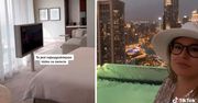 Pokój w Dubaju za 4 tys. zł za noc. Polka użyła lampy UV, pokazała nagranie