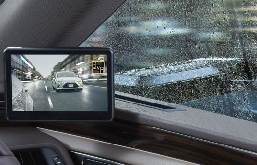 Lexus wprowadza auto bez bocznych lusterek