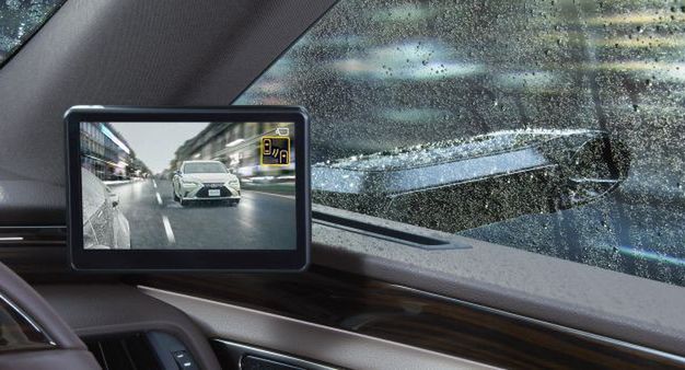 Lexus wprowadza auto bez bocznych lusterek